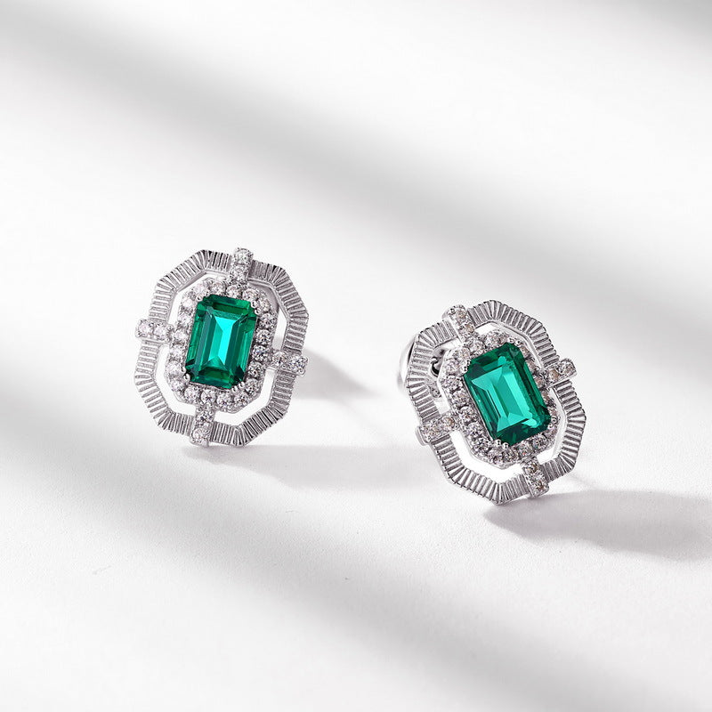 Emerald Studs