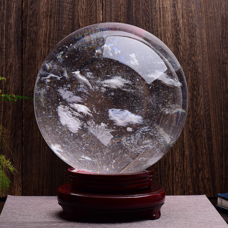 White crystal ball